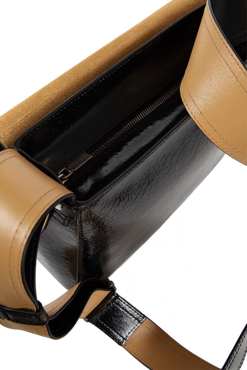 Antonioli ALEXANDER MCQUEEN MAN BLACK CROSSBODY BAGS Economico
