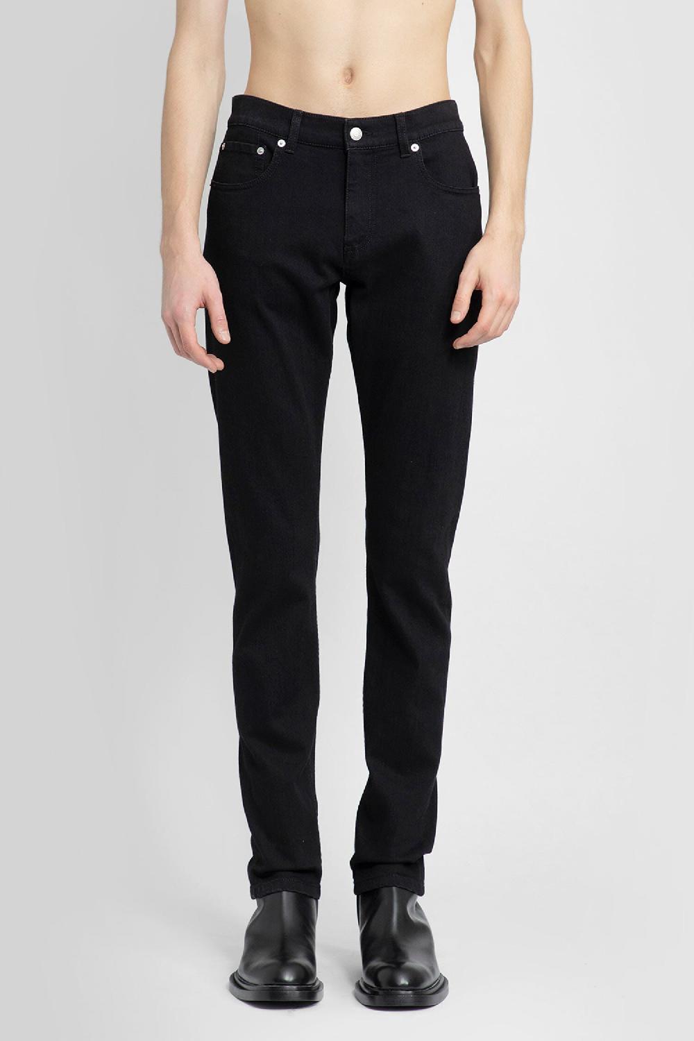 Antonioli ALEXANDER MCQUEEN MAN BLACK JEANS Saldi