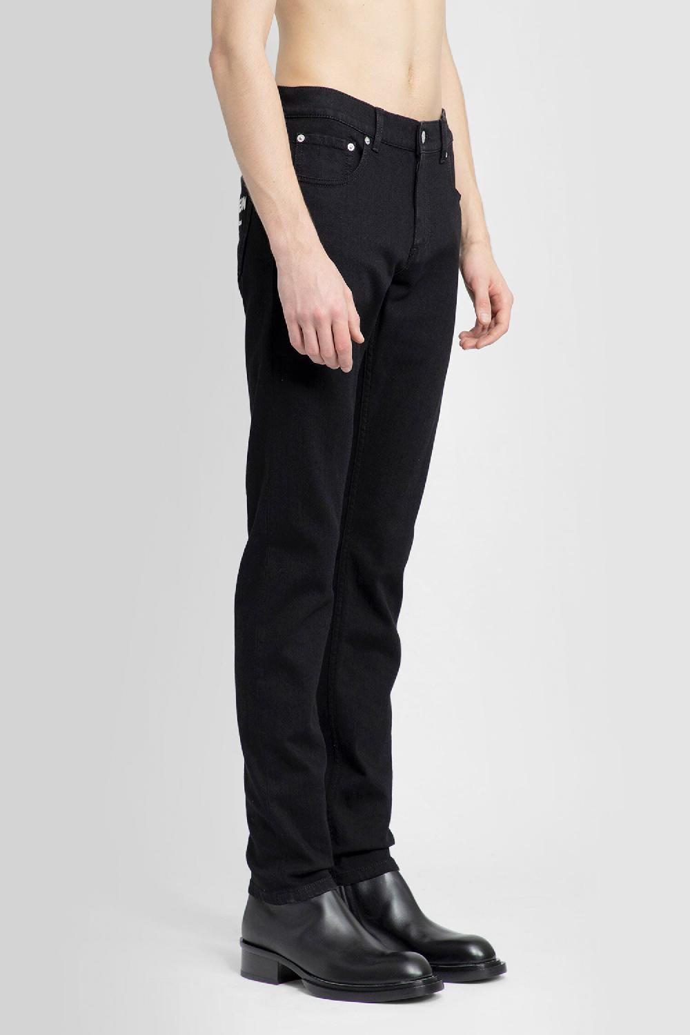 Antonioli ALEXANDER MCQUEEN MAN BLACK JEANS Saldi