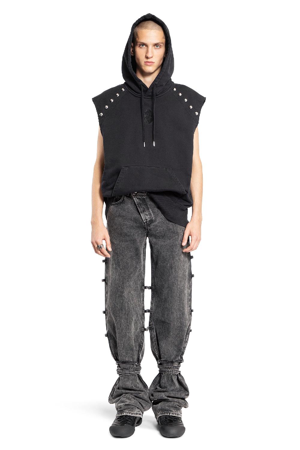 Antonioli ALEXANDER MCQUEEN MAN BLACK JEANS Offerte