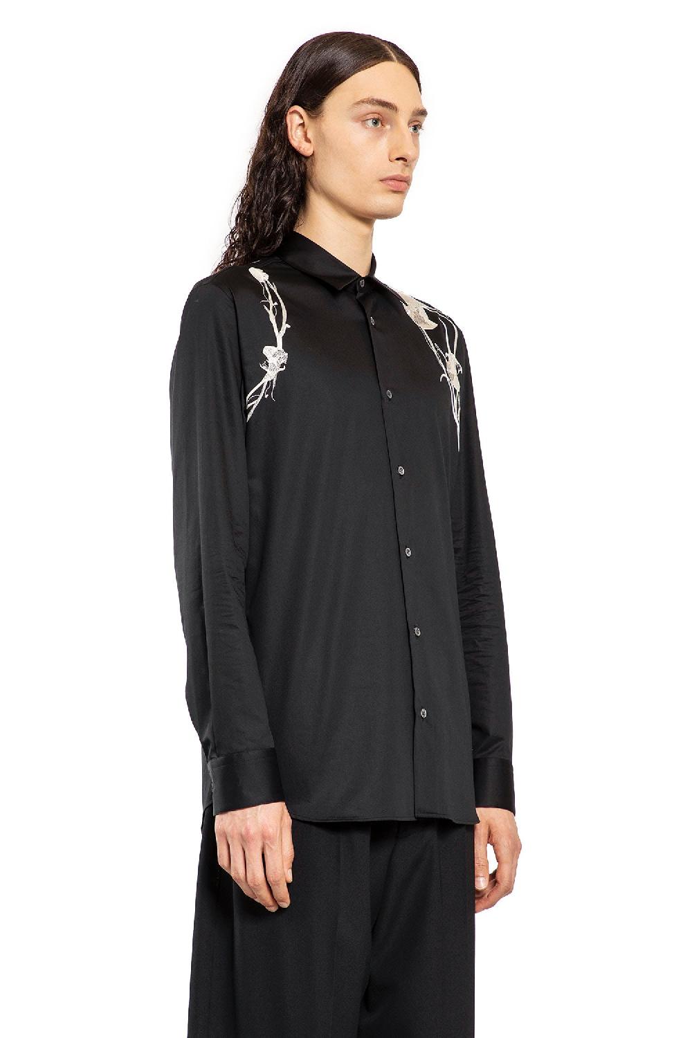Antonioli ALEXANDER MCQUEEN MAN BLACK SHIRTS 2025
