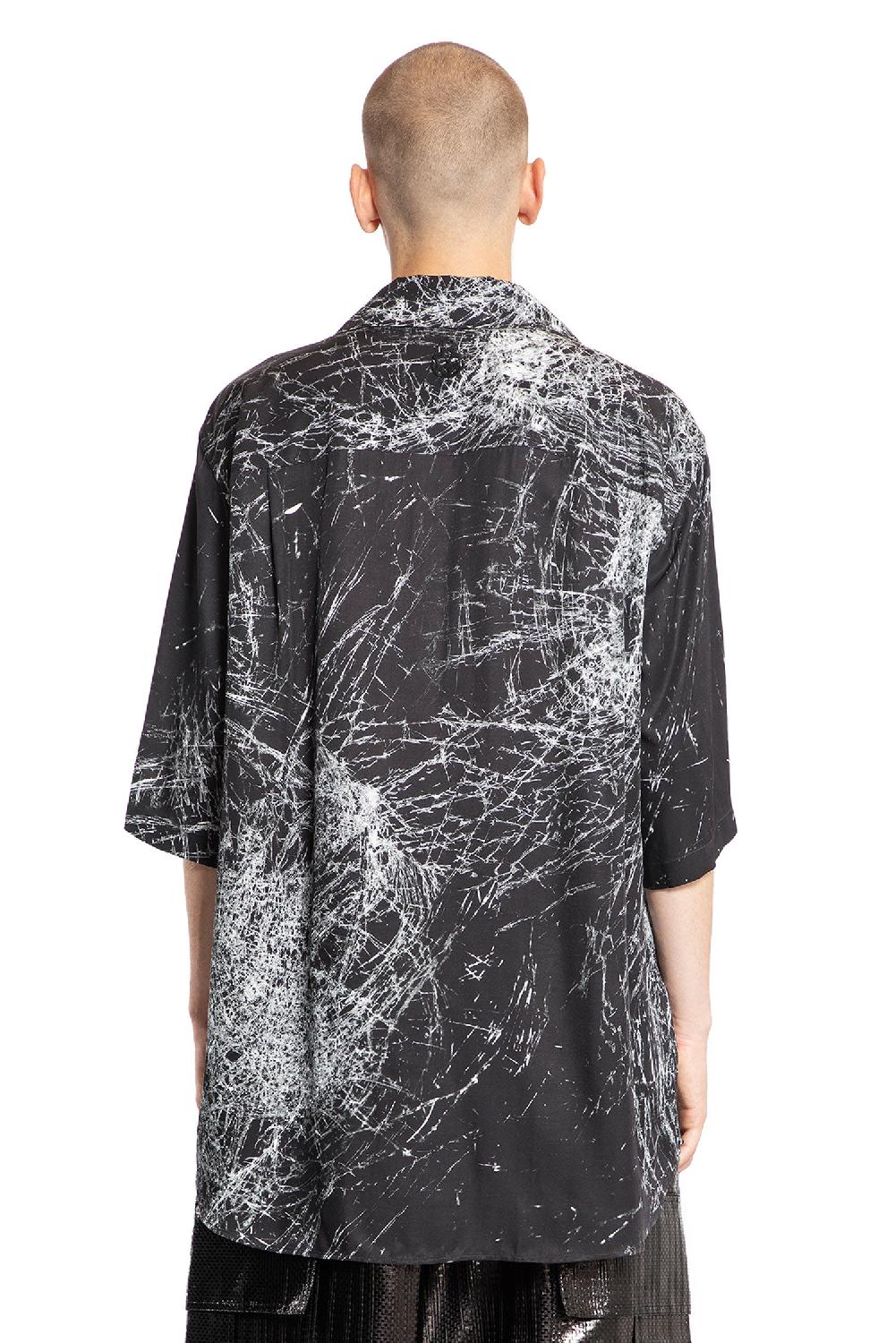Antonioli ALEXANDER MCQUEEN MAN BLACK SHIRTS Italy