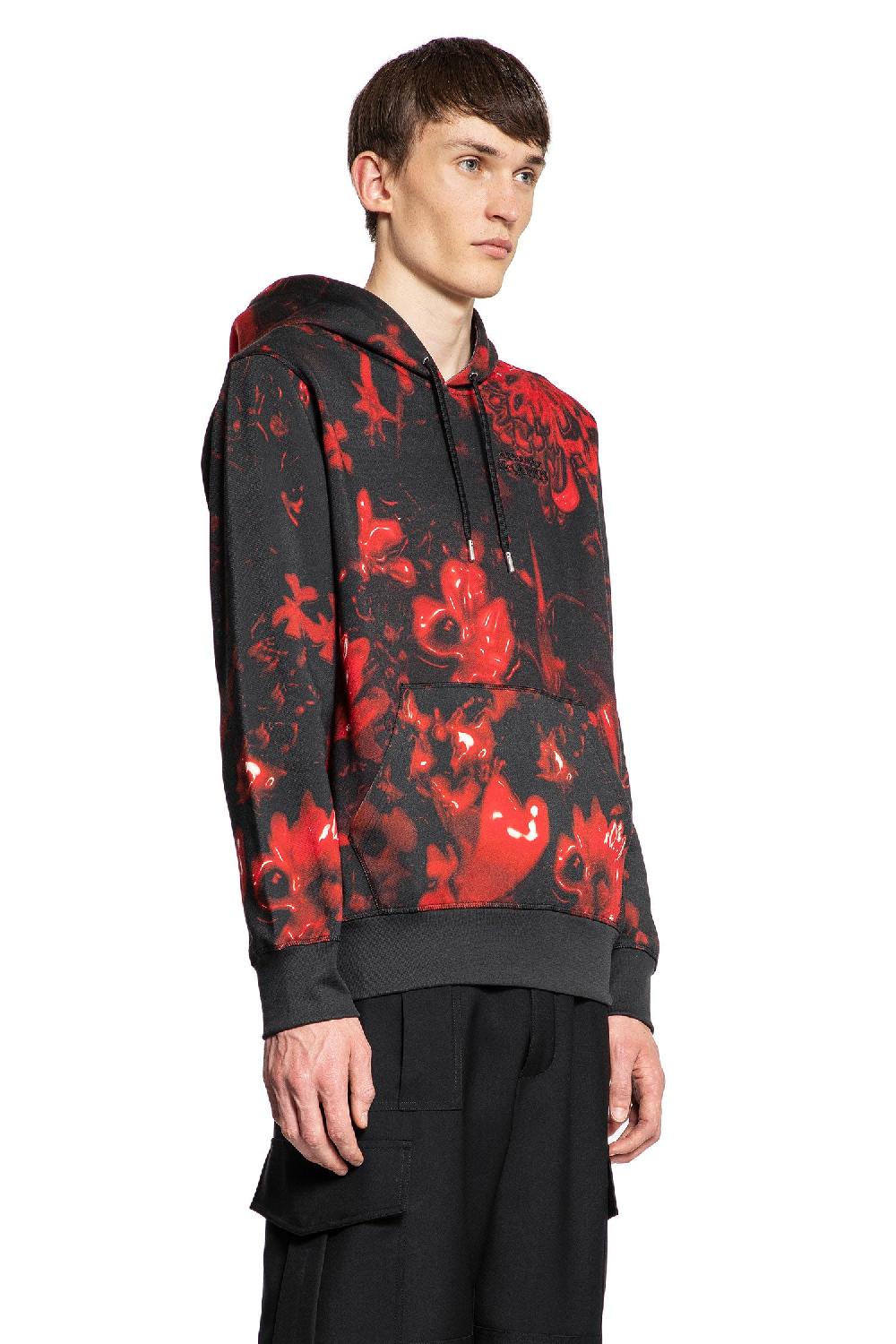 Antonioli ALEXANDER MCQUEEN MAN BLACK SWEATSHIRTS Qualità