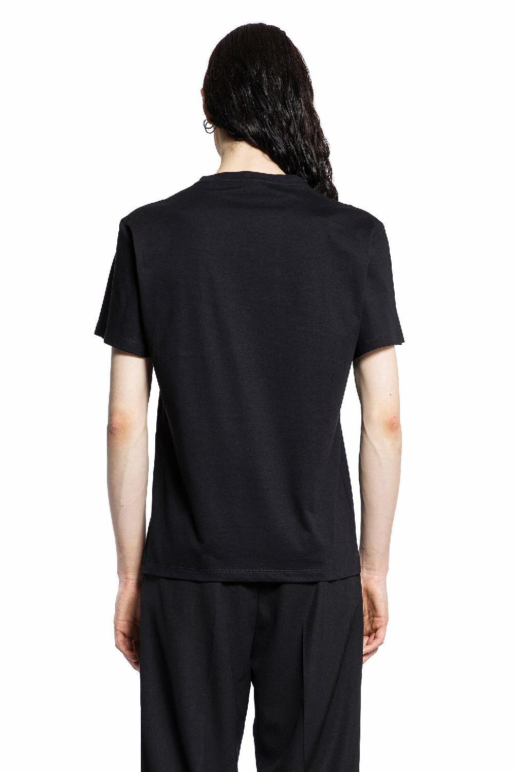 Antonioli ALEXANDER MCQUEEN MAN BLACK T-SHIRTS & TANK TOPS Pezzi Unici