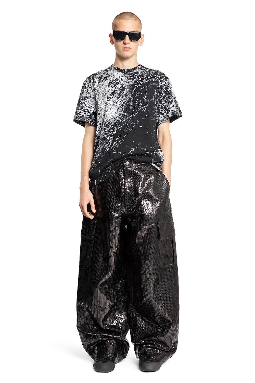 Antonioli ALEXANDER MCQUEEN MAN BLACK T-SHIRTS & TANK TOPS Negozi Online