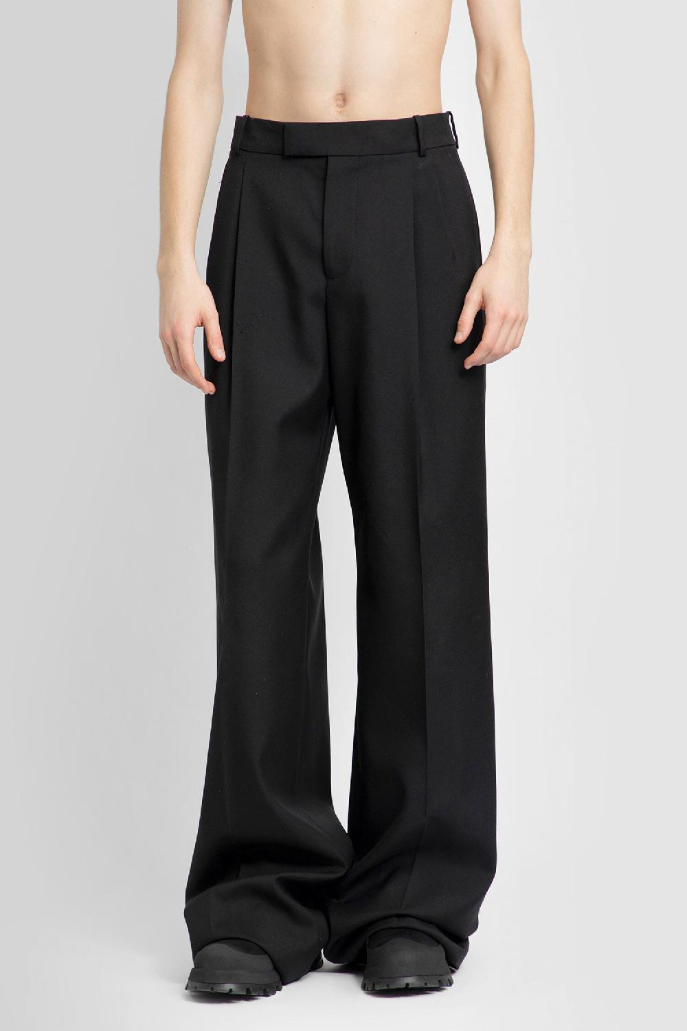 Antonioli ALEXANDER MCQUEEN MAN BLACK TROUSERS Fino Al -60%