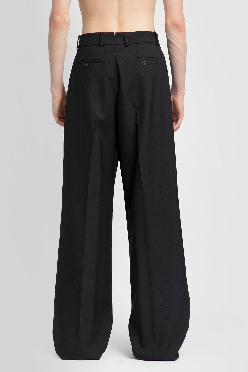 Antonioli ALEXANDER MCQUEEN MAN BLACK TROUSERS Fino Al -60%
