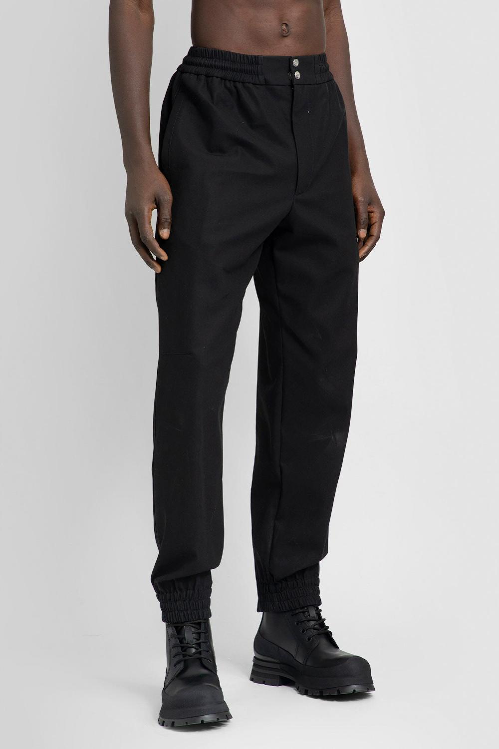 Antonioli ALEXANDER MCQUEEN MAN BLACK TROUSERS Shopping Online