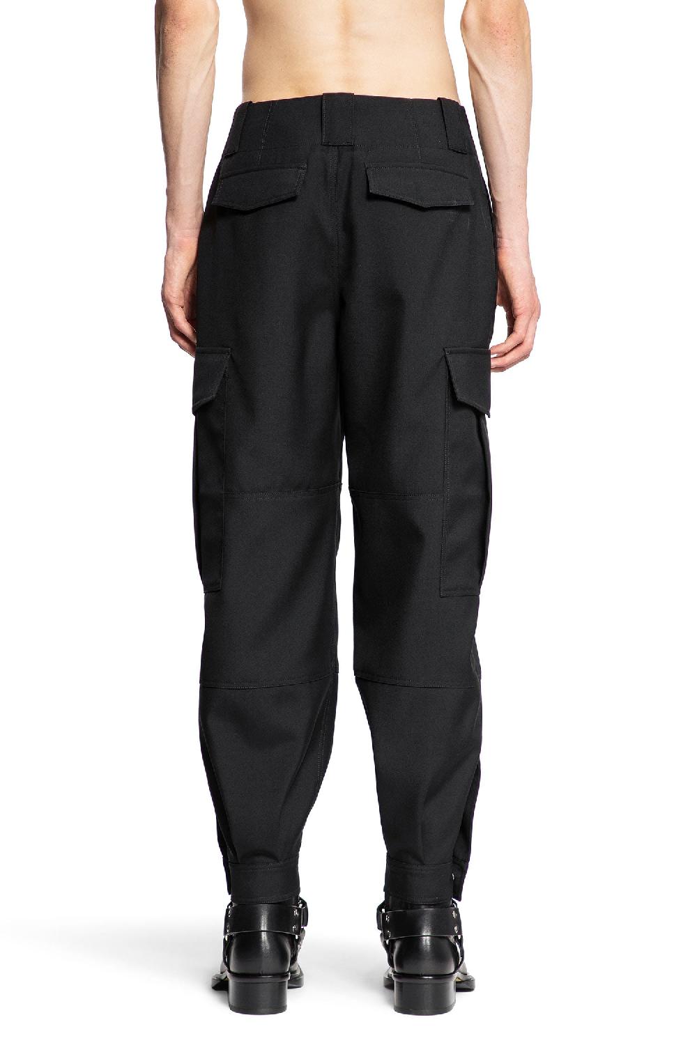 Antonioli ALEXANDER MCQUEEN MAN BLACK TROUSERS Affare Del Giorno