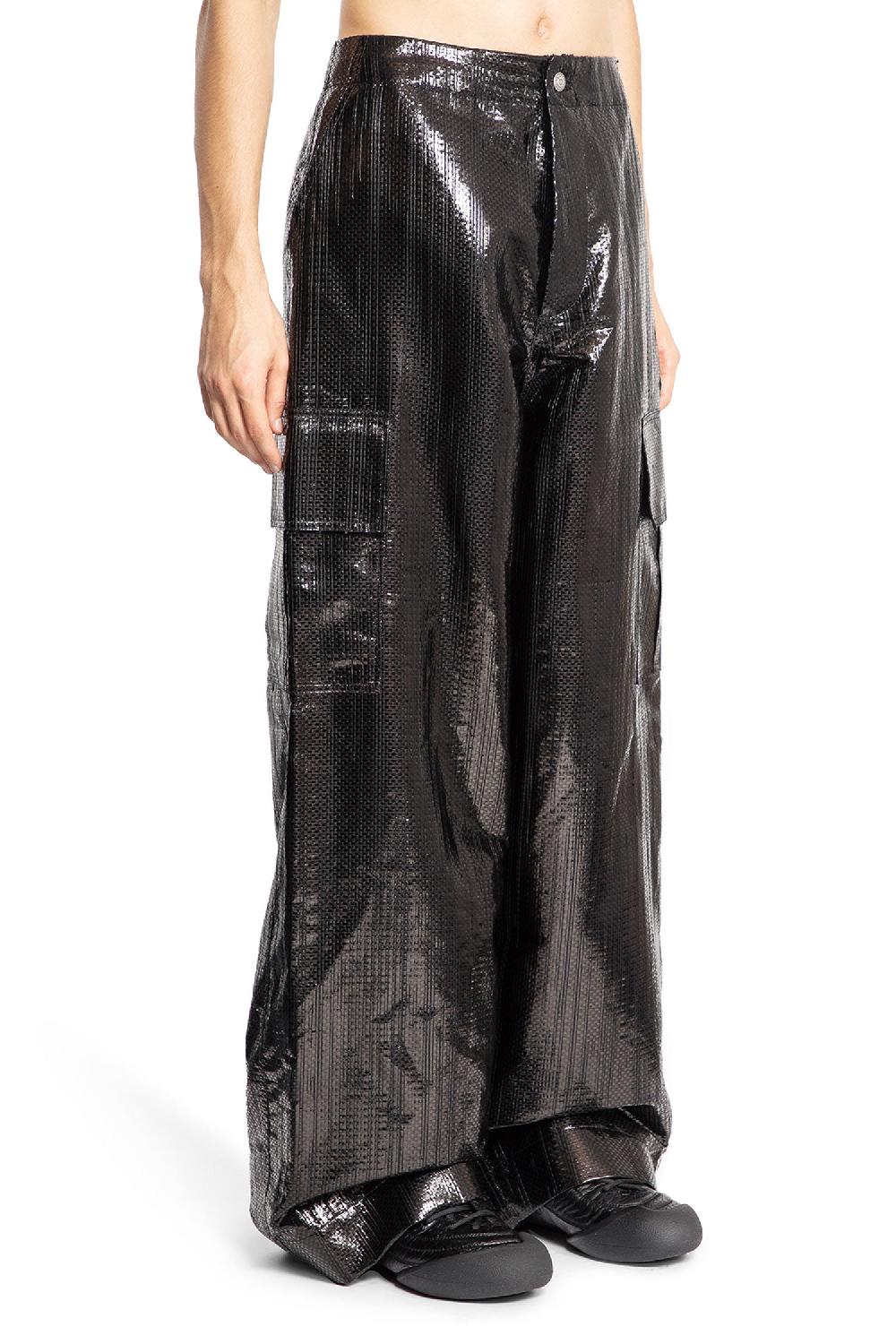 Antonioli ALEXANDER MCQUEEN MAN BLACK TROUSERS Prezzo Ridotto