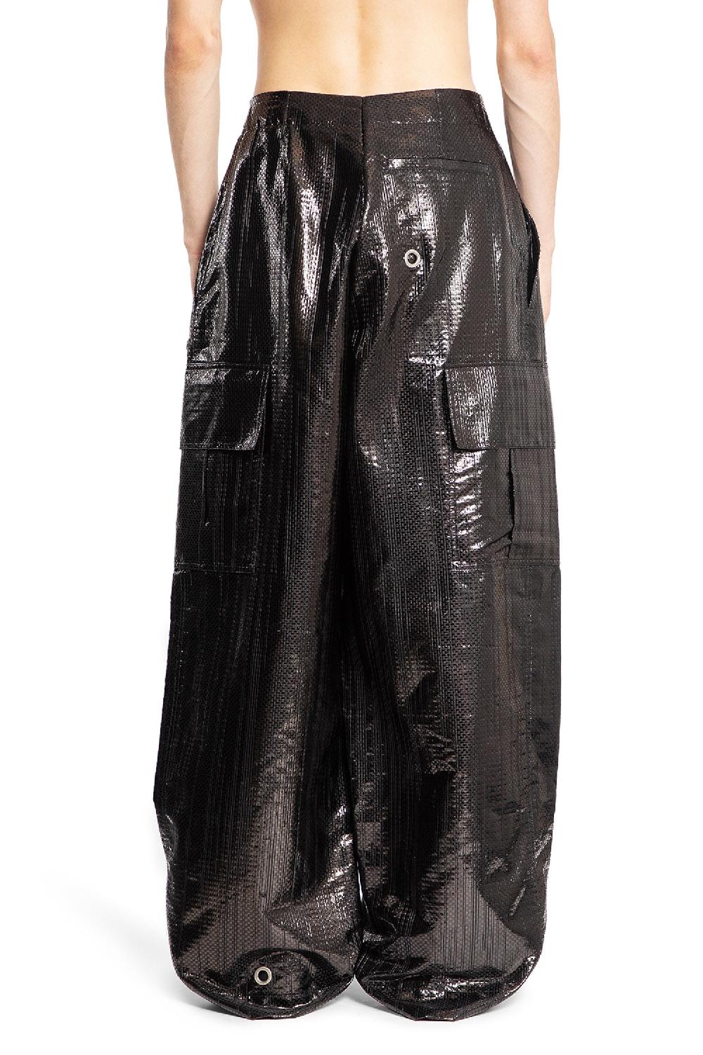 Antonioli ALEXANDER MCQUEEN MAN BLACK TROUSERS Prezzo Ridotto