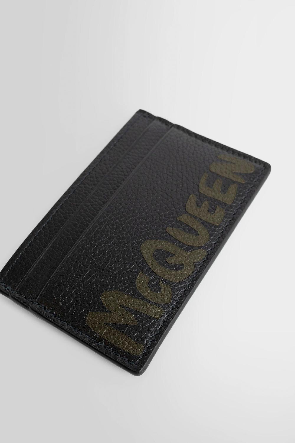 Antonioli ALEXANDER MCQUEEN MAN BLACK WALLETS & CARDHOLDERS Sottocosto
