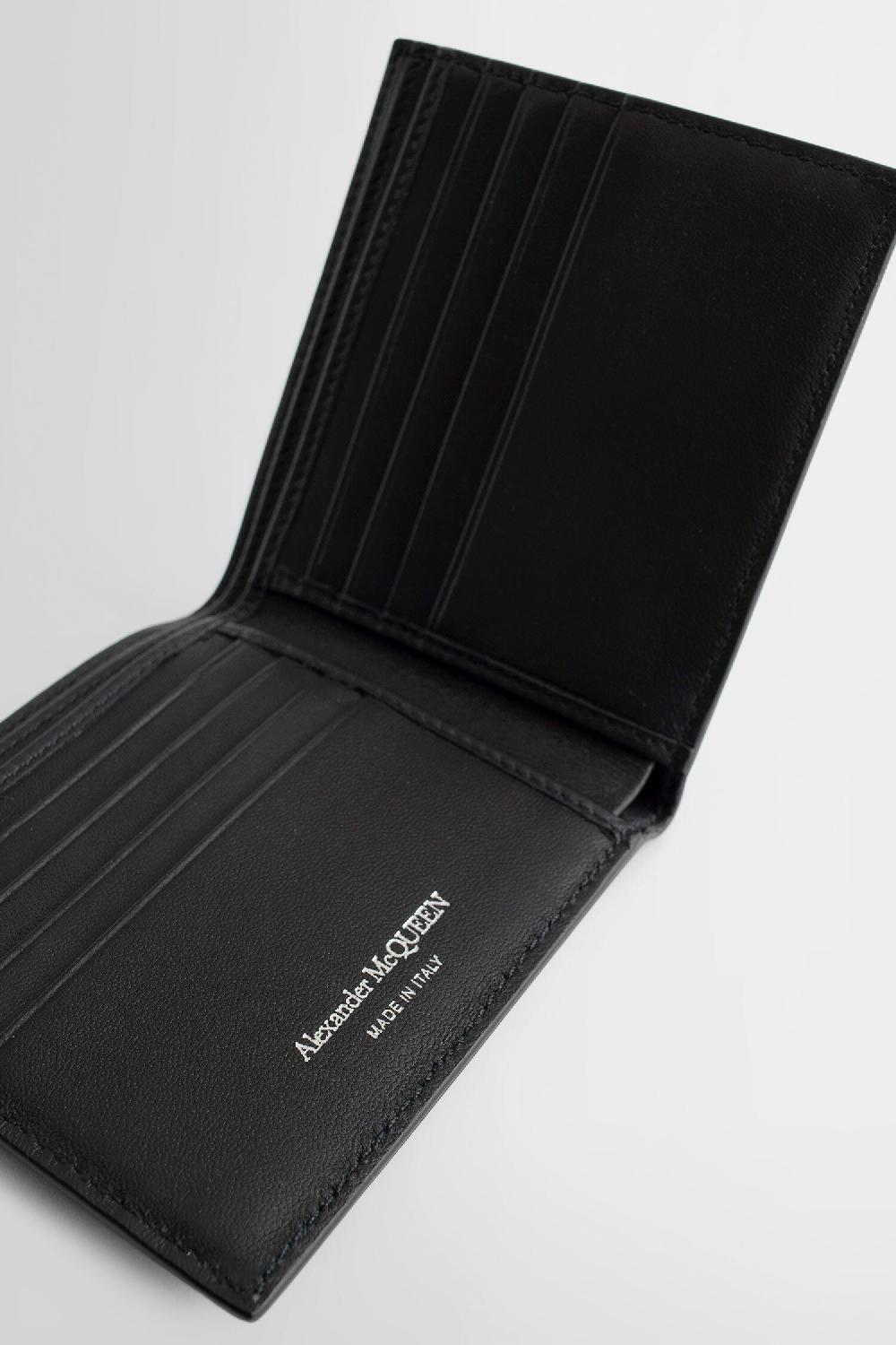 Antonioli ALEXANDER MCQUEEN MAN BLACK WALLETS & CARDHOLDERS Convenienza