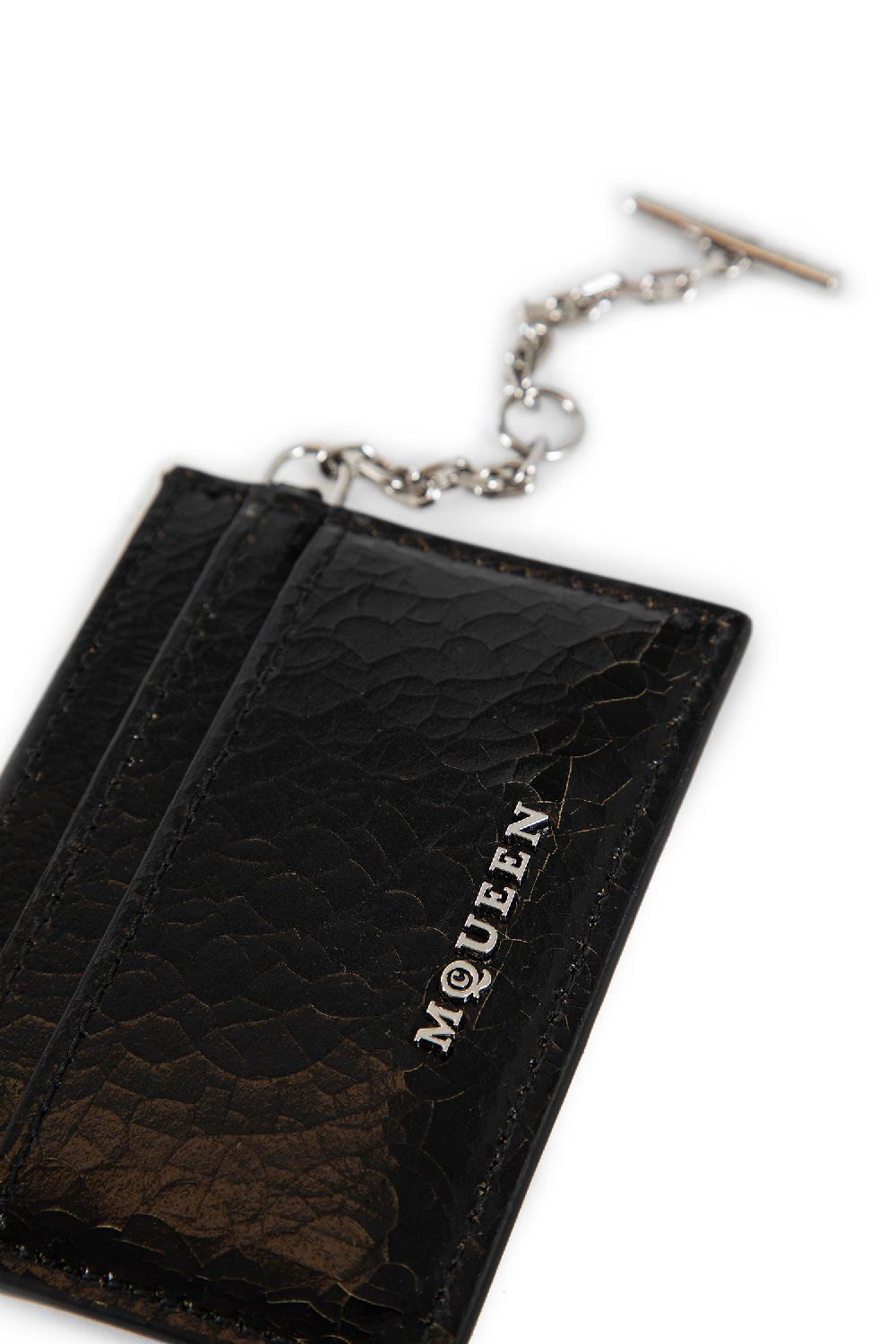 Antonioli ALEXANDER MCQUEEN MAN BLACK WALLETS & CARDHOLDERS Presa