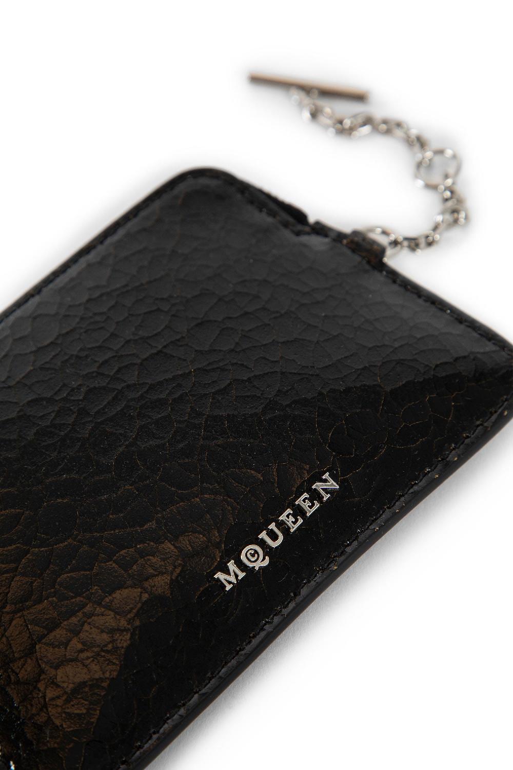 Antonioli ALEXANDER MCQUEEN MAN BLACK WALLETS & CARDHOLDERS Sconto