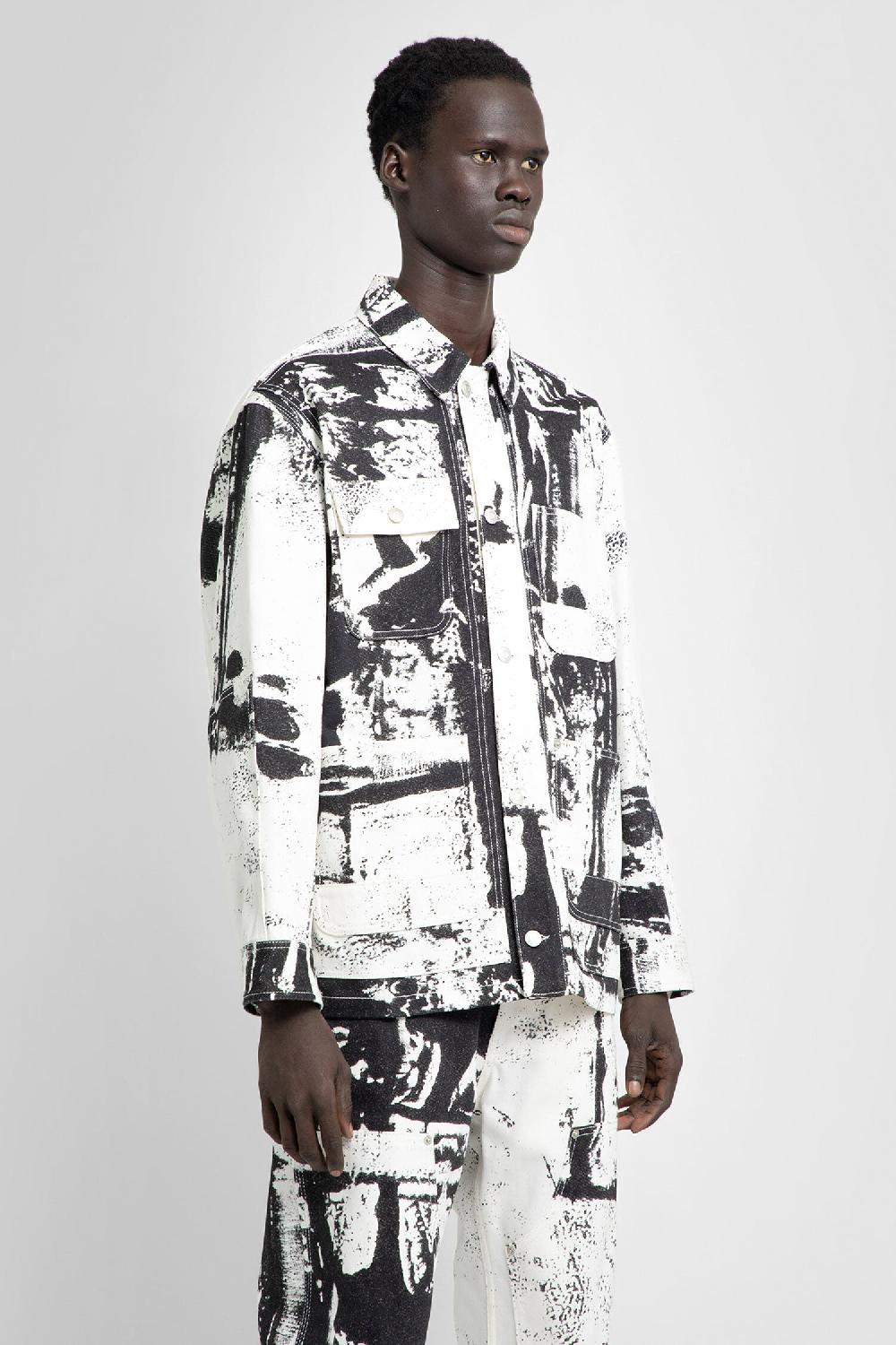Antonioli ALEXANDER MCQUEEN MAN BLACK&WHITE JACKETS Economico