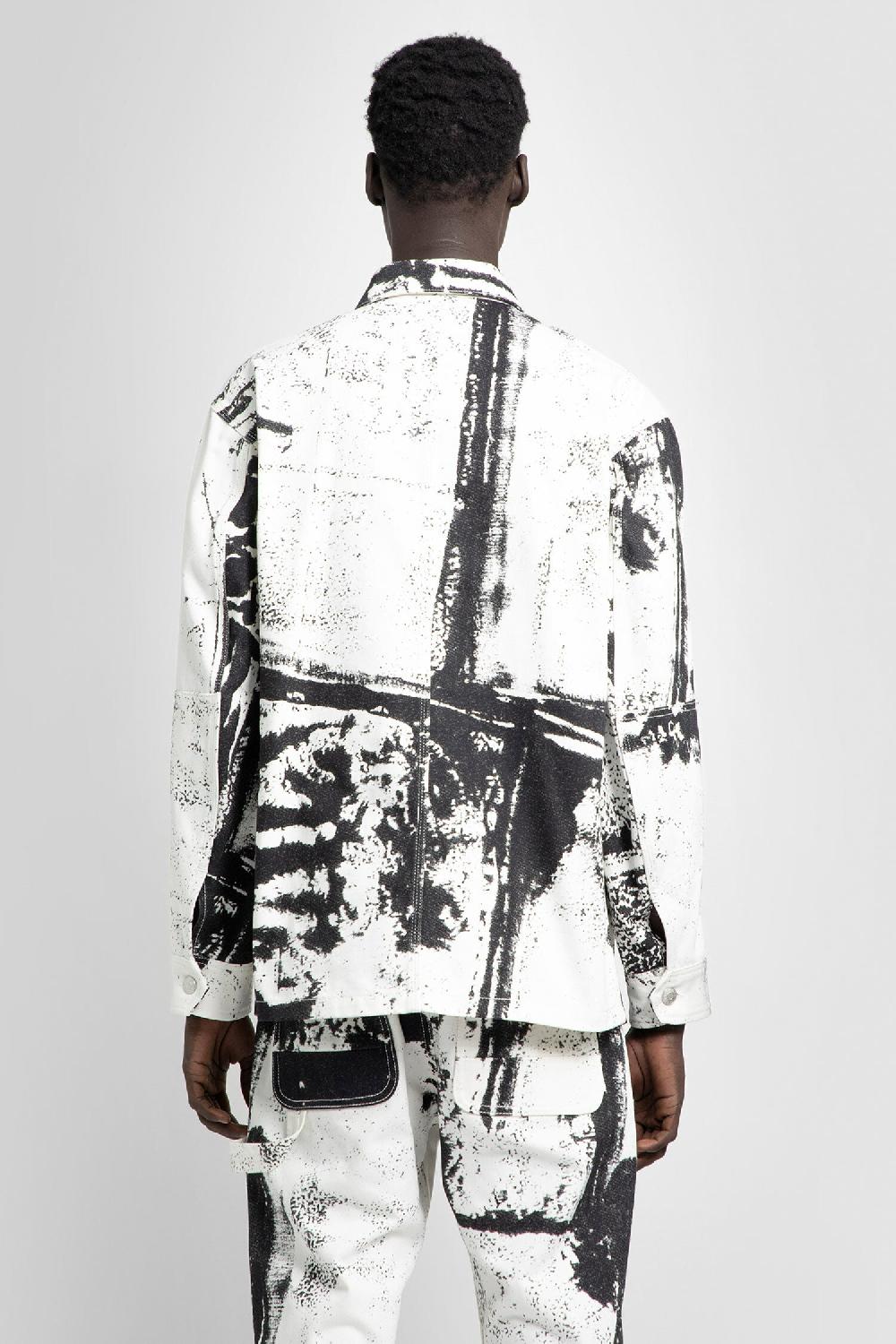 Antonioli ALEXANDER MCQUEEN MAN BLACK&WHITE JACKETS Economico
