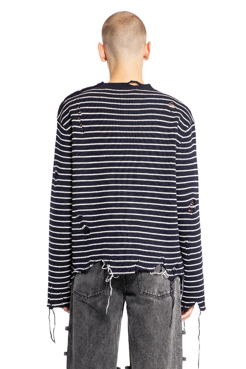 Antonioli ALEXANDER MCQUEEN MAN BLACK&WHITE KNITWEAR Outlet