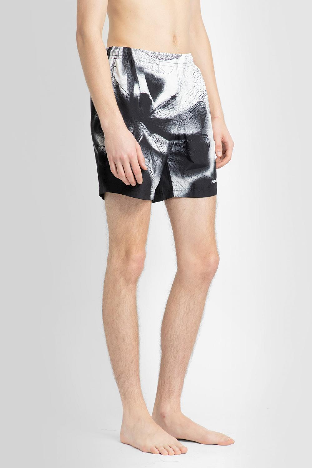 Antonioli ALEXANDER MCQUEEN MAN BLACK&WHITE SWIMWEAR Vendita Calda