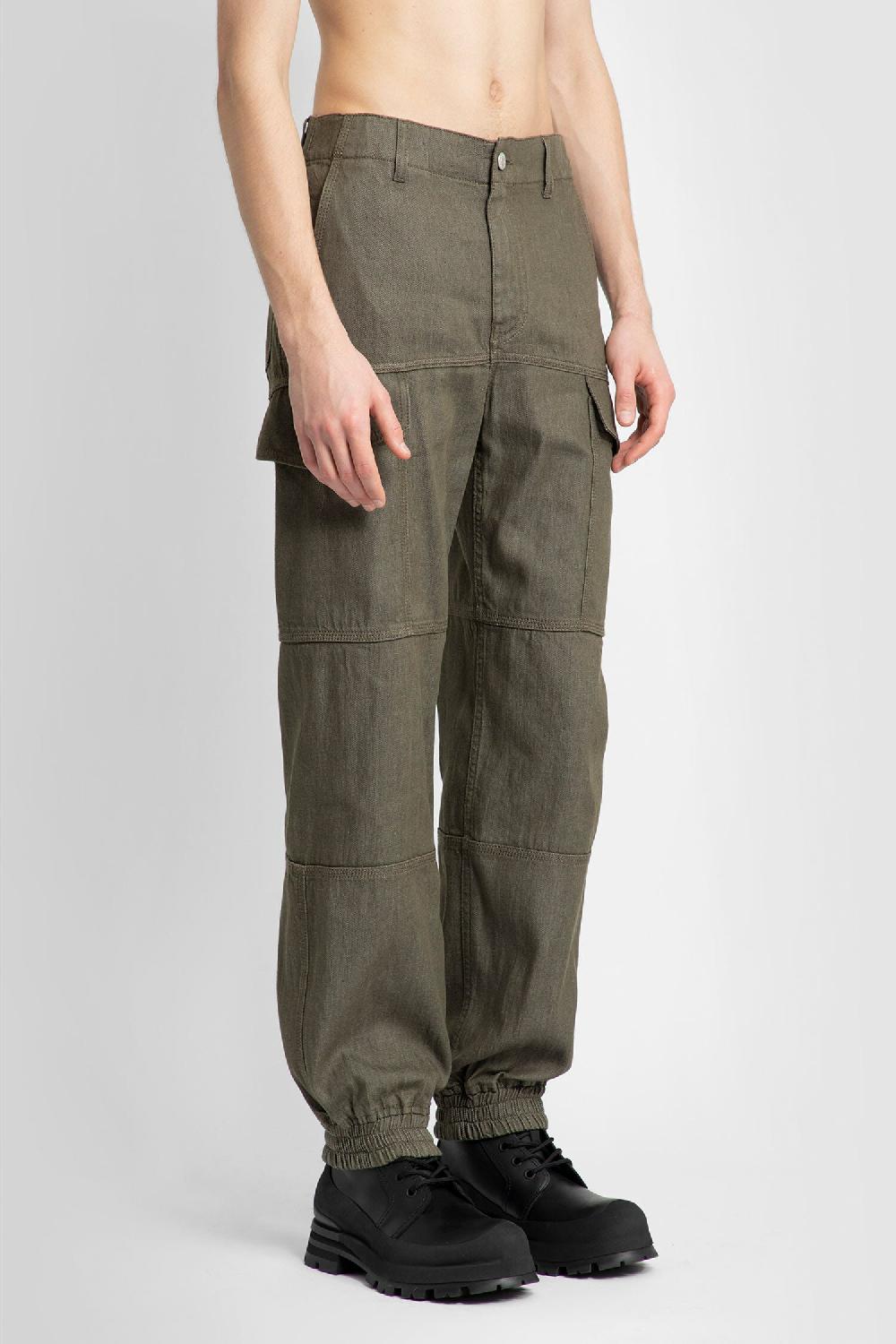 Antonioli ALEXANDER MCQUEEN MAN GREEN JEANS I Più Venduti