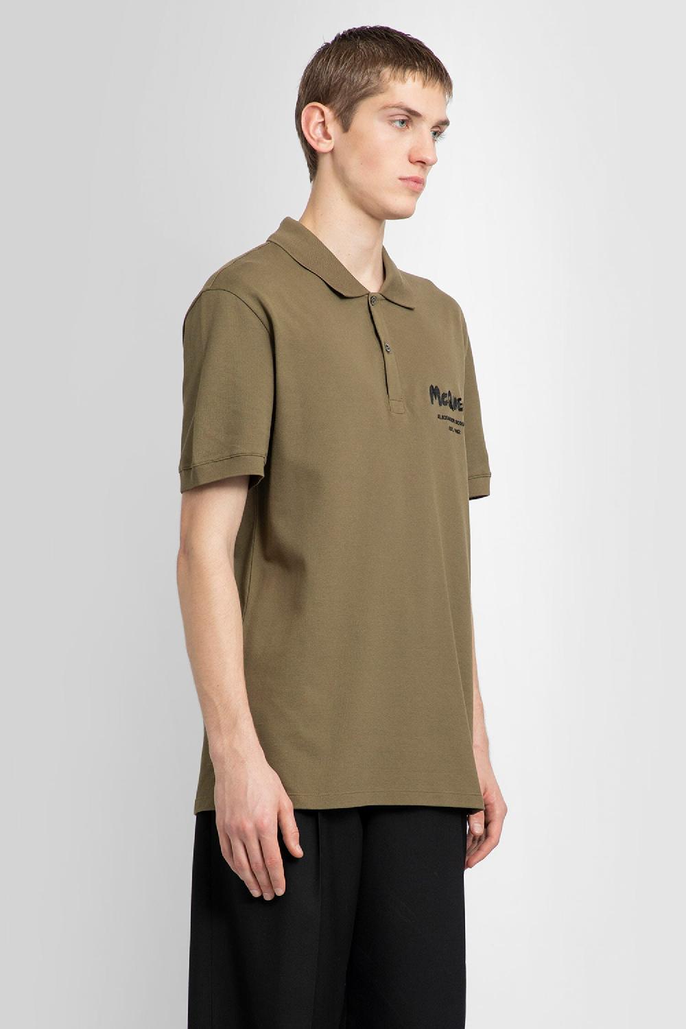 Antonioli ALEXANDER MCQUEEN MAN GREEN T-SHIRTS & TANK TOPS Negozio