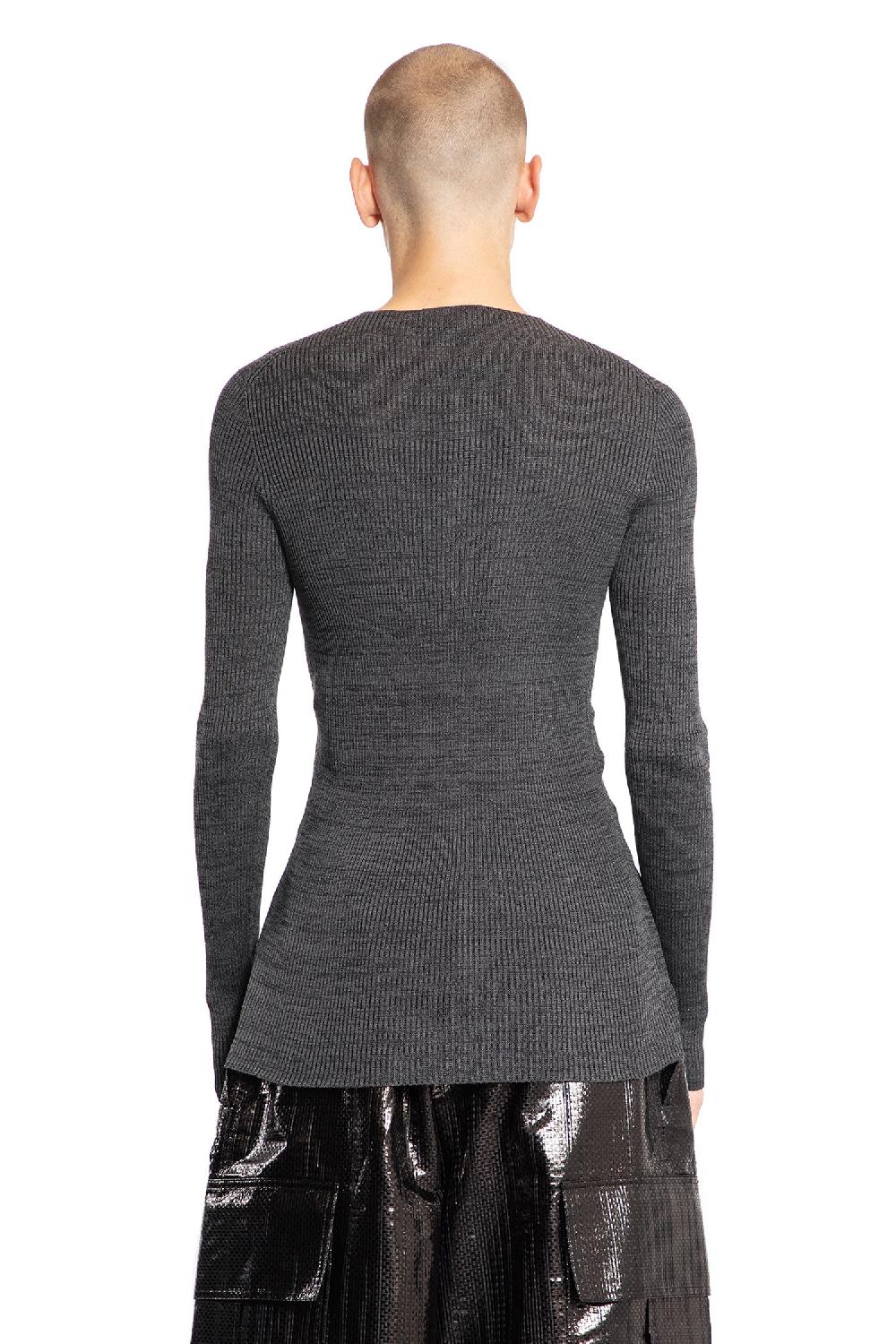 Antonioli ALEXANDER MCQUEEN MAN GREY KNITWEAR In Saldo