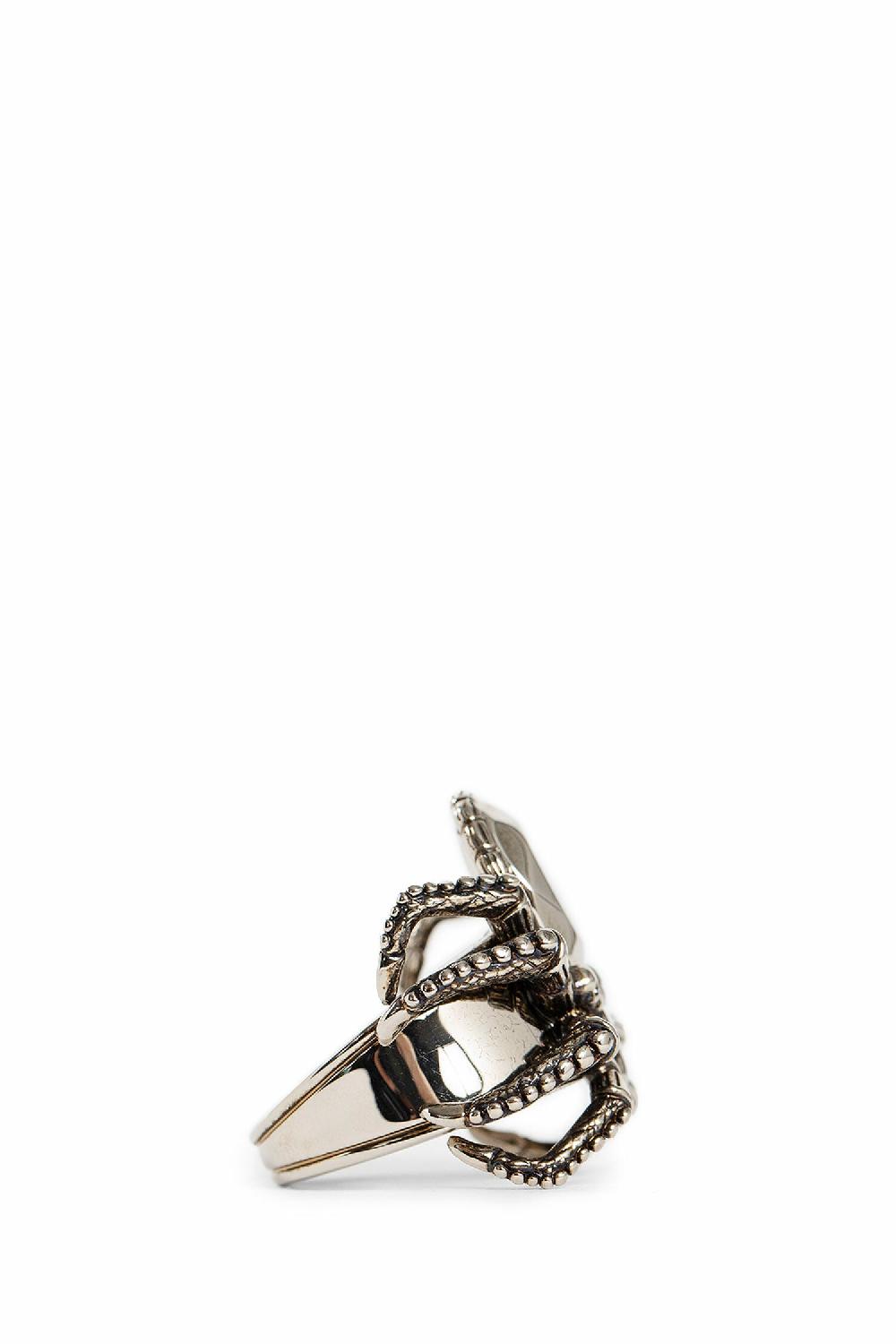 Antonioli ALEXANDER MCQUEEN MAN SILVER JEWELLERY Nuovo