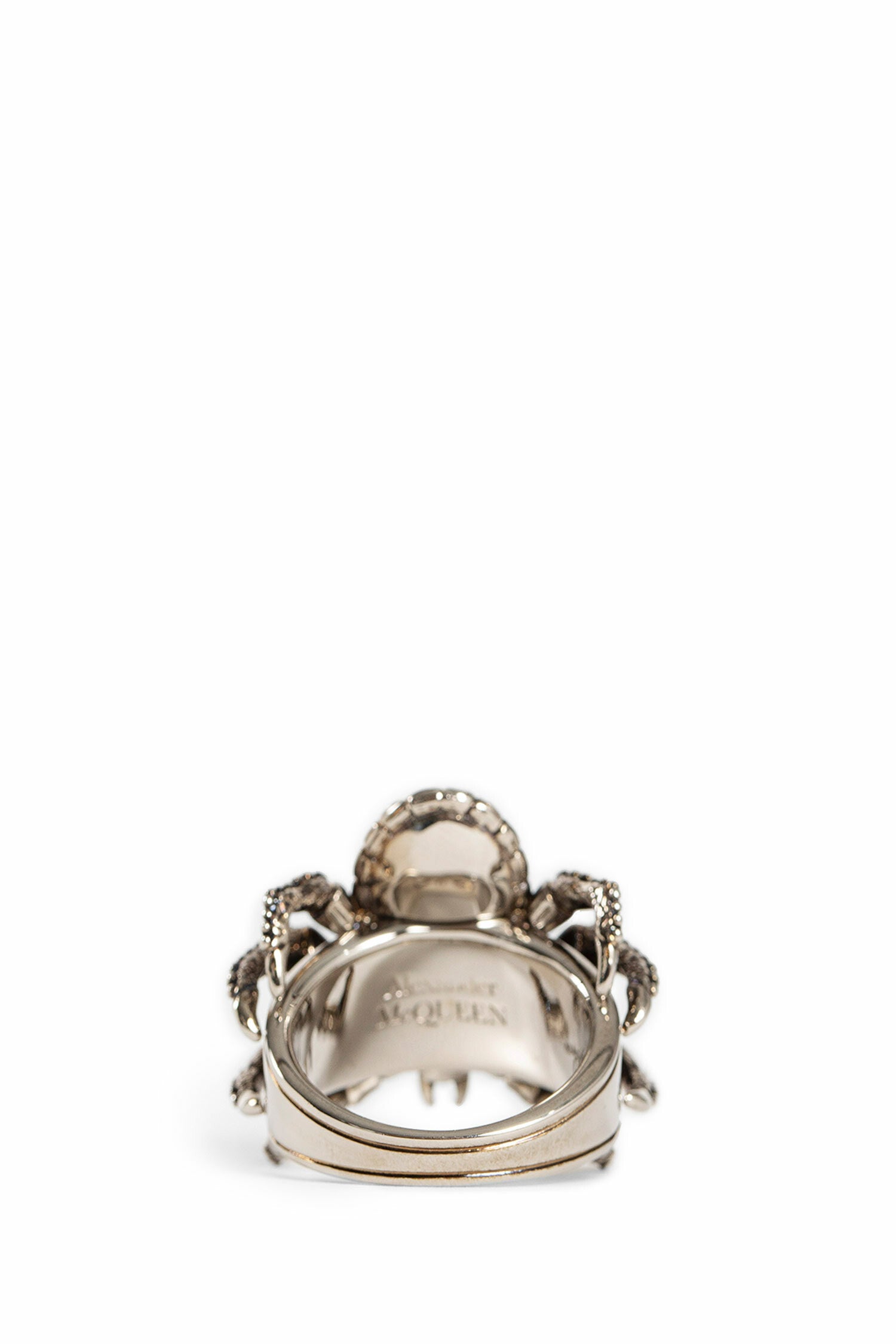 Antonioli ALEXANDER MCQUEEN MAN SILVER JEWELLERY Nuovo