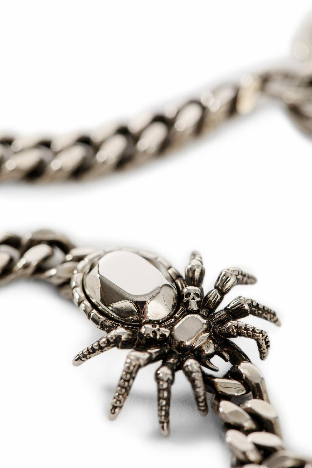 Antonioli ALEXANDER MCQUEEN MAN SILVER JEWELLERY Qualità