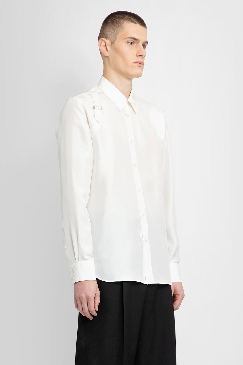 Antonioli ALEXANDER MCQUEEN MAN WHITE SHIRTS Promozione