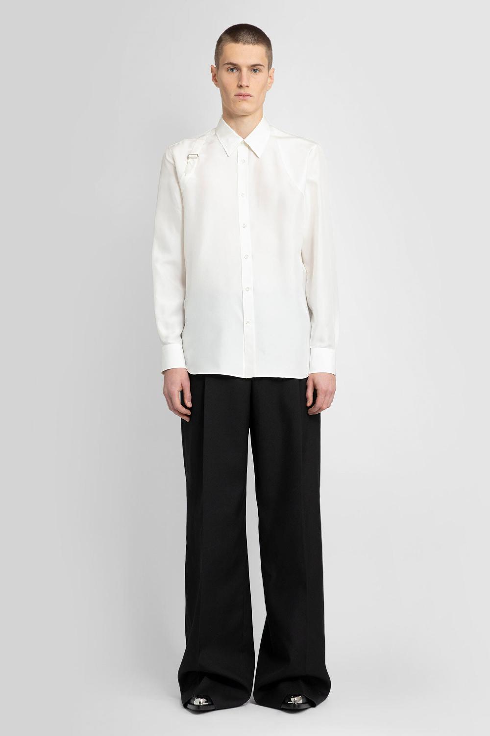 Antonioli ALEXANDER MCQUEEN MAN WHITE SHIRTS Promozione