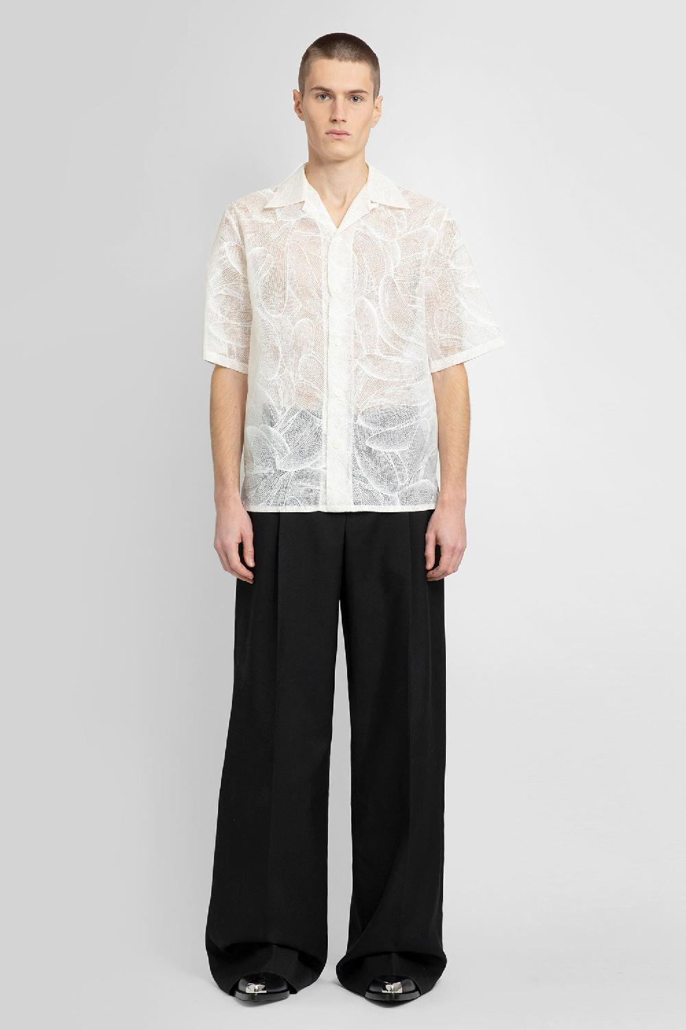 Antonioli ALEXANDER MCQUEEN MAN WHITE SHIRTS Spedizione Gratuita