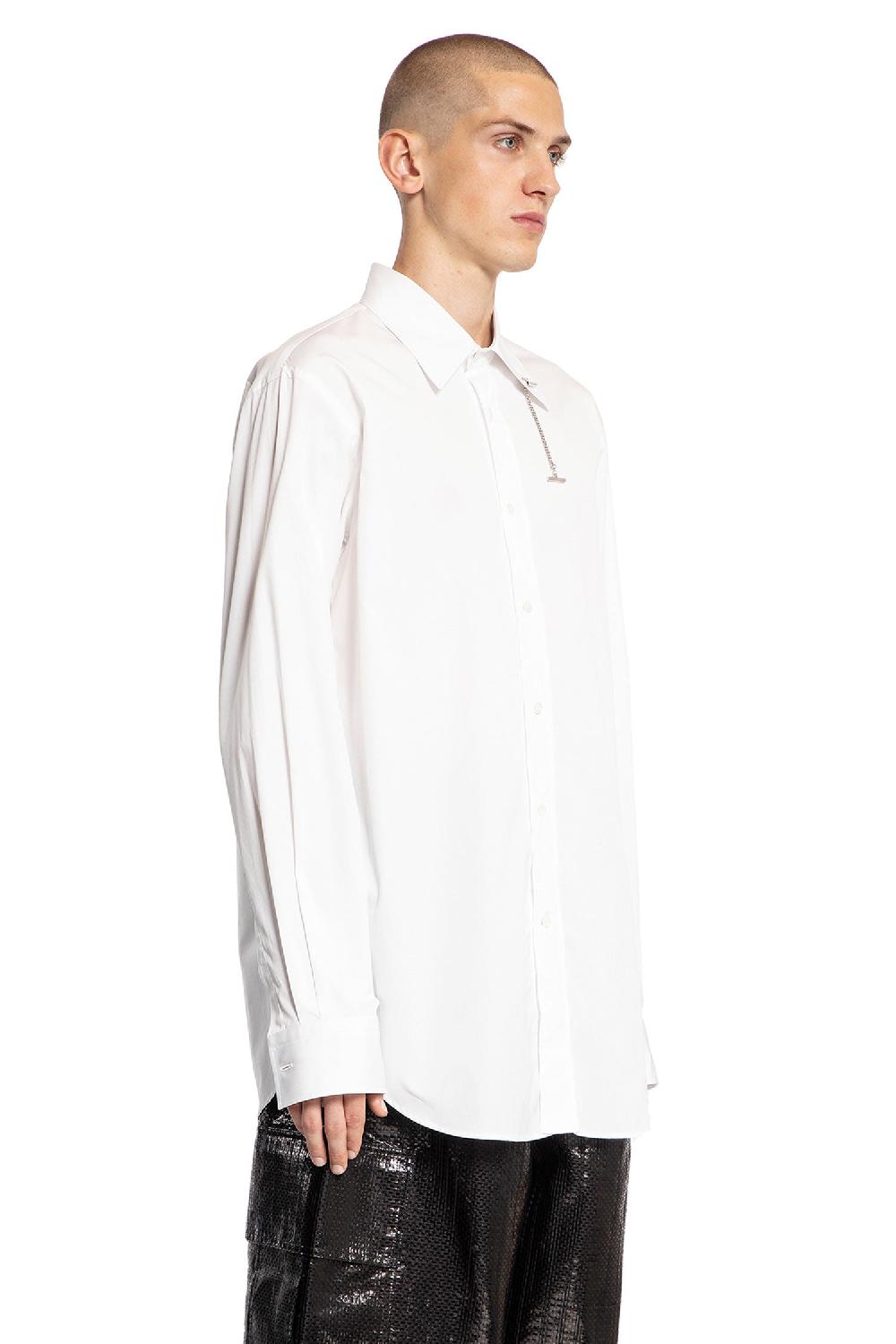 Antonioli ALEXANDER MCQUEEN MAN WHITE SHIRTS Pezzi Unici
