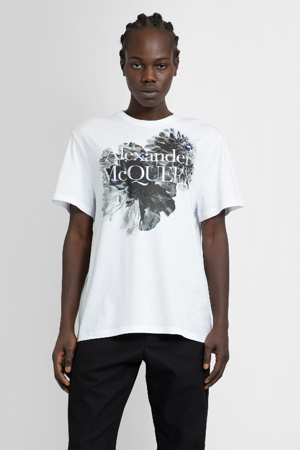 Antonioli ALEXANDER MCQUEEN MAN WHITE T-SHIRTS & TANK TOPS Shopping Online