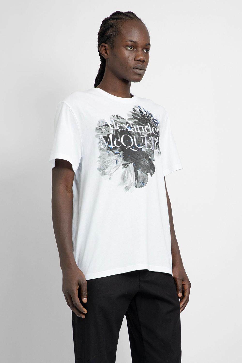 Antonioli ALEXANDER MCQUEEN MAN WHITE T-SHIRTS & TANK TOPS Shopping Online