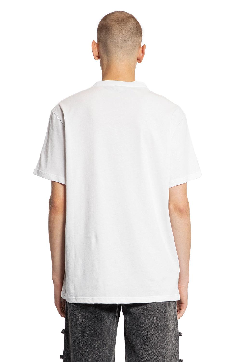 Antonioli ALEXANDER MCQUEEN MAN WHITE T-SHIRTS & TANK TOPS Prezzo Ridotto