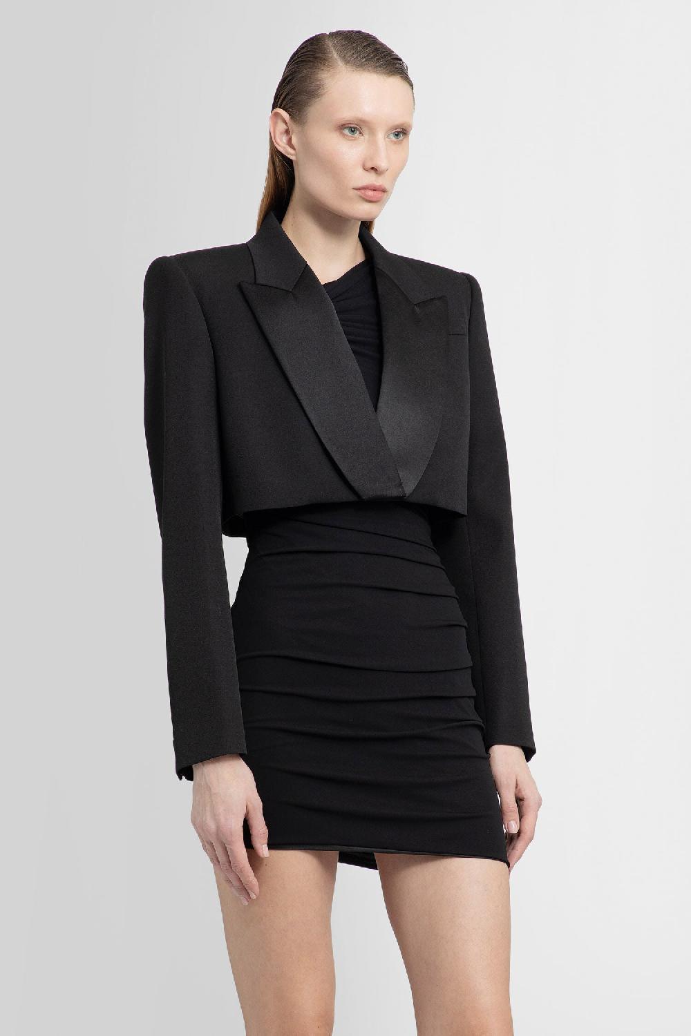 Antonioli ALEXANDER MCQUEEN WOMAN BLACK BLAZERS Convenienza