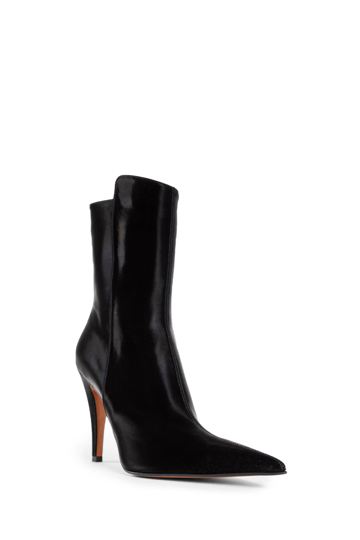 Antonioli ALEXANDER MCQUEEN WOMAN BLACK BOOTS Sconto