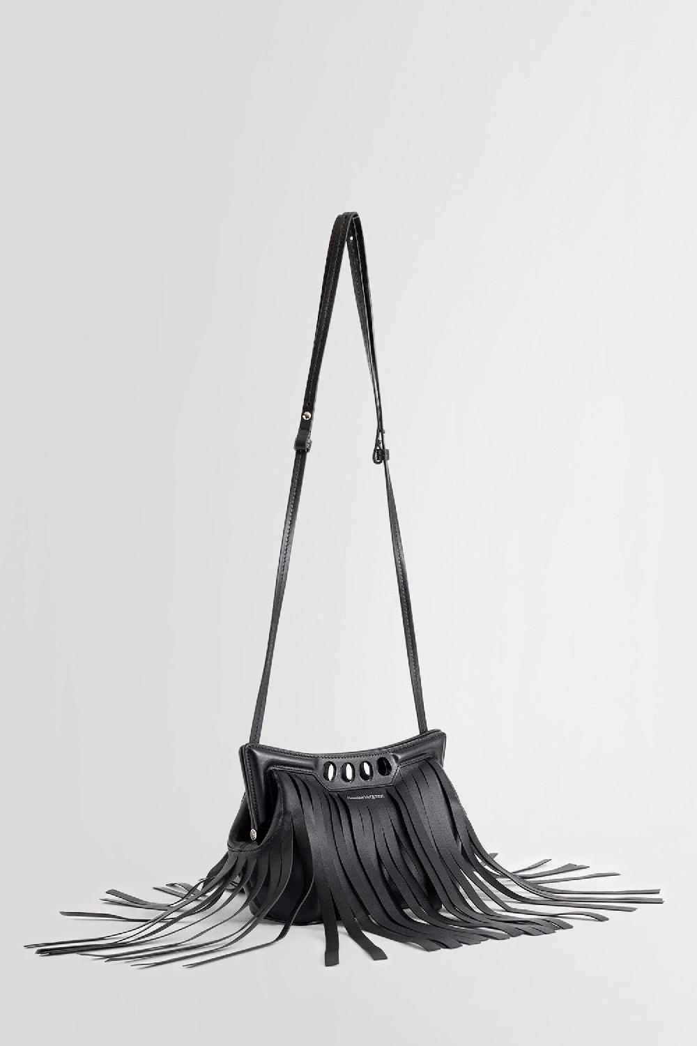 Antonioli ALEXANDER MCQUEEN WOMAN BLACK CLUTCHES & POUCHES Economico