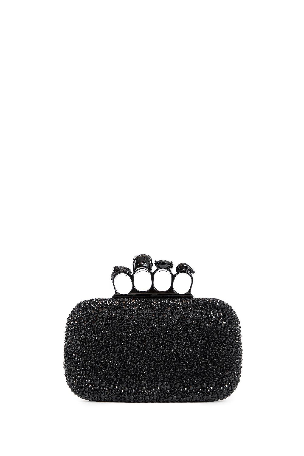 Antonioli ALEXANDER MCQUEEN WOMAN BLACK CLUTCHES & POUCHES Online