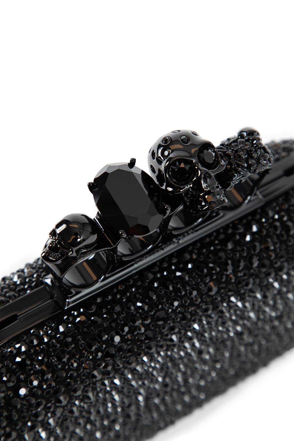 Antonioli ALEXANDER MCQUEEN WOMAN BLACK CLUTCHES & POUCHES Online