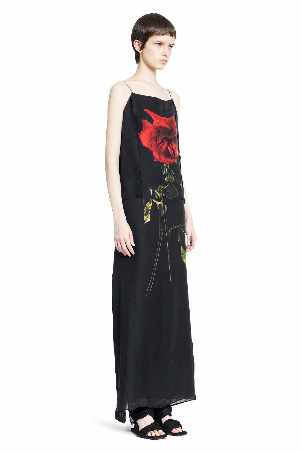 Antonioli ALEXANDER MCQUEEN WOMAN BLACK DRESSES In Vendita