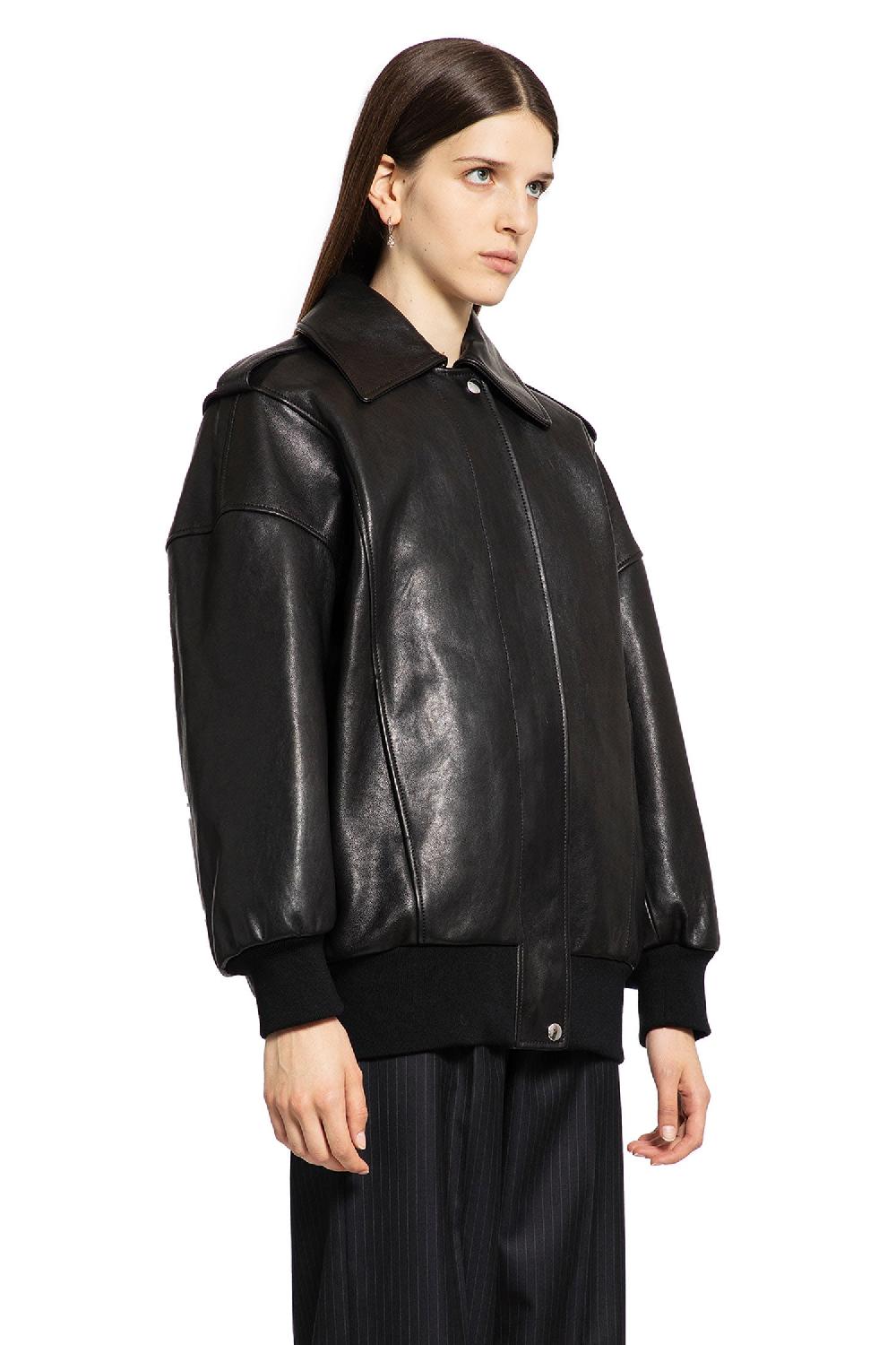 Antonioli ALEXANDER MCQUEEN WOMAN BLACK JACKETS Vendita Calda