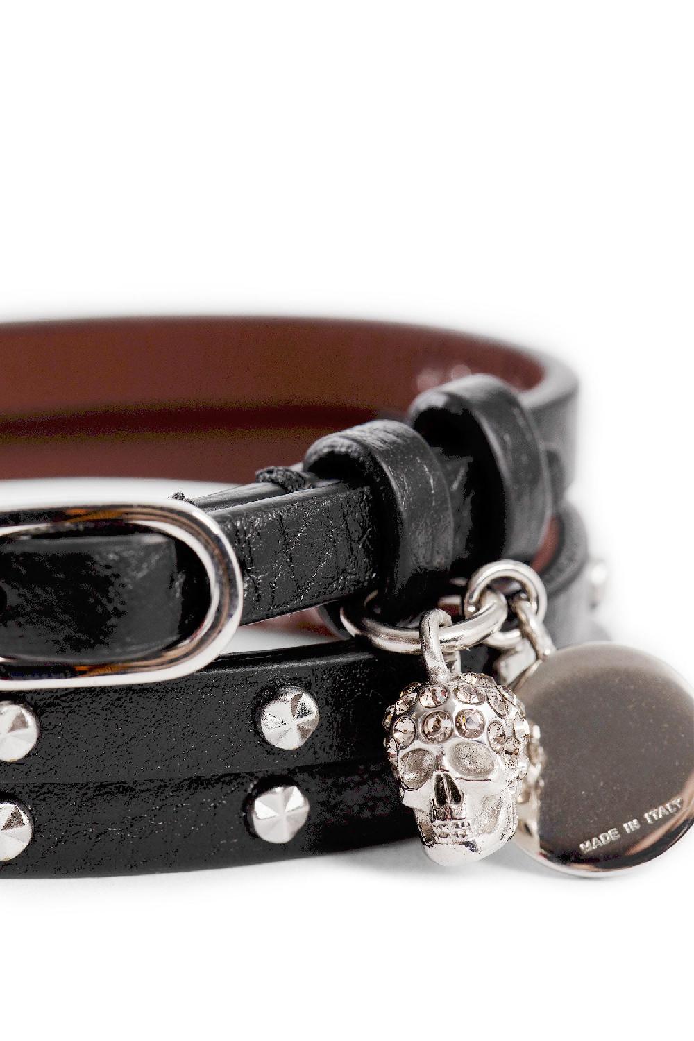 Antonioli ALEXANDER MCQUEEN WOMAN BLACK JEWELLERY Saldi Di Fabbrica