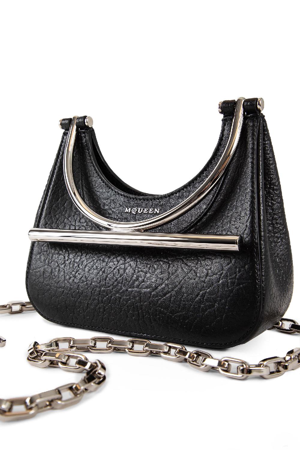 Antonioli ALEXANDER MCQUEEN WOMAN BLACK MINI BAGS Negozio