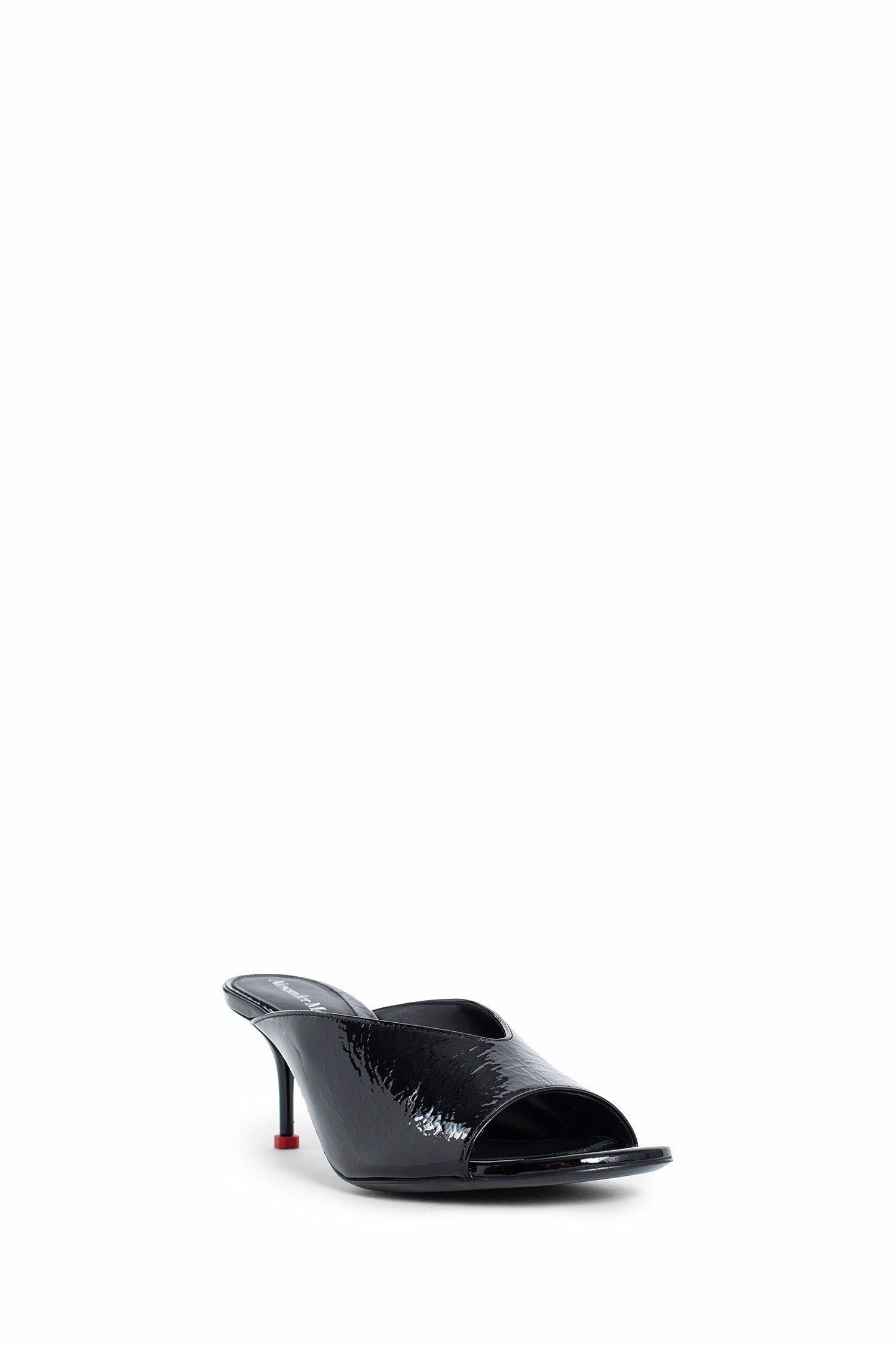 Antonioli ALEXANDER MCQUEEN WOMAN BLACK MULES In Saldo