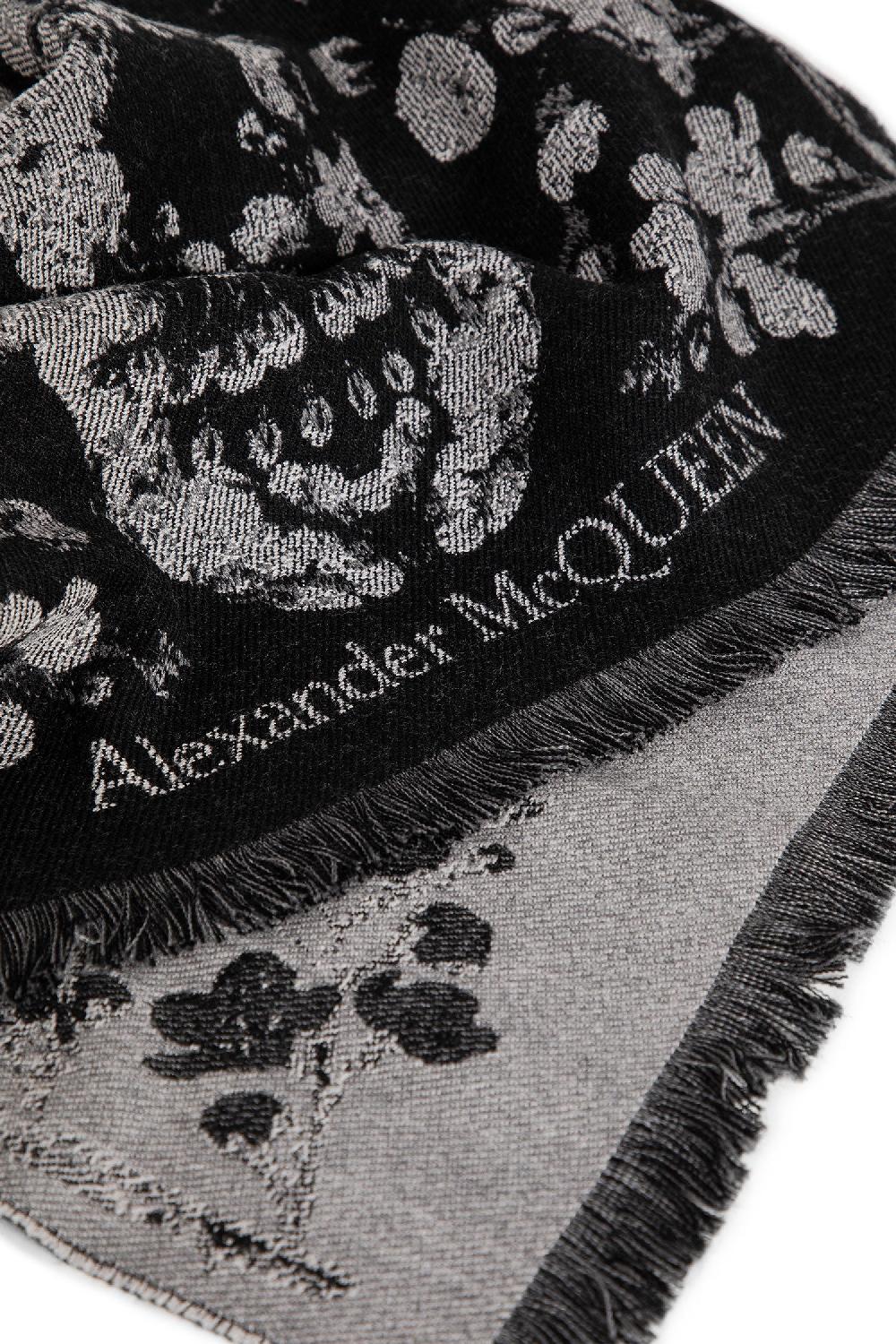Antonioli ALEXANDER MCQUEEN WOMAN BLACK SCARVES Italy