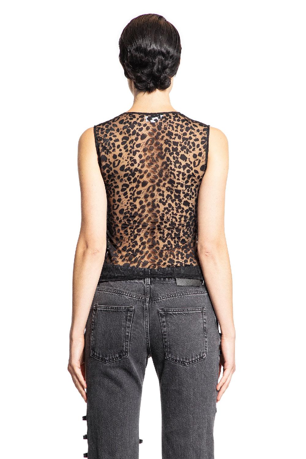 Antonioli ALEXANDER MCQUEEN WOMAN BLACK TOPS Pezzi Unici