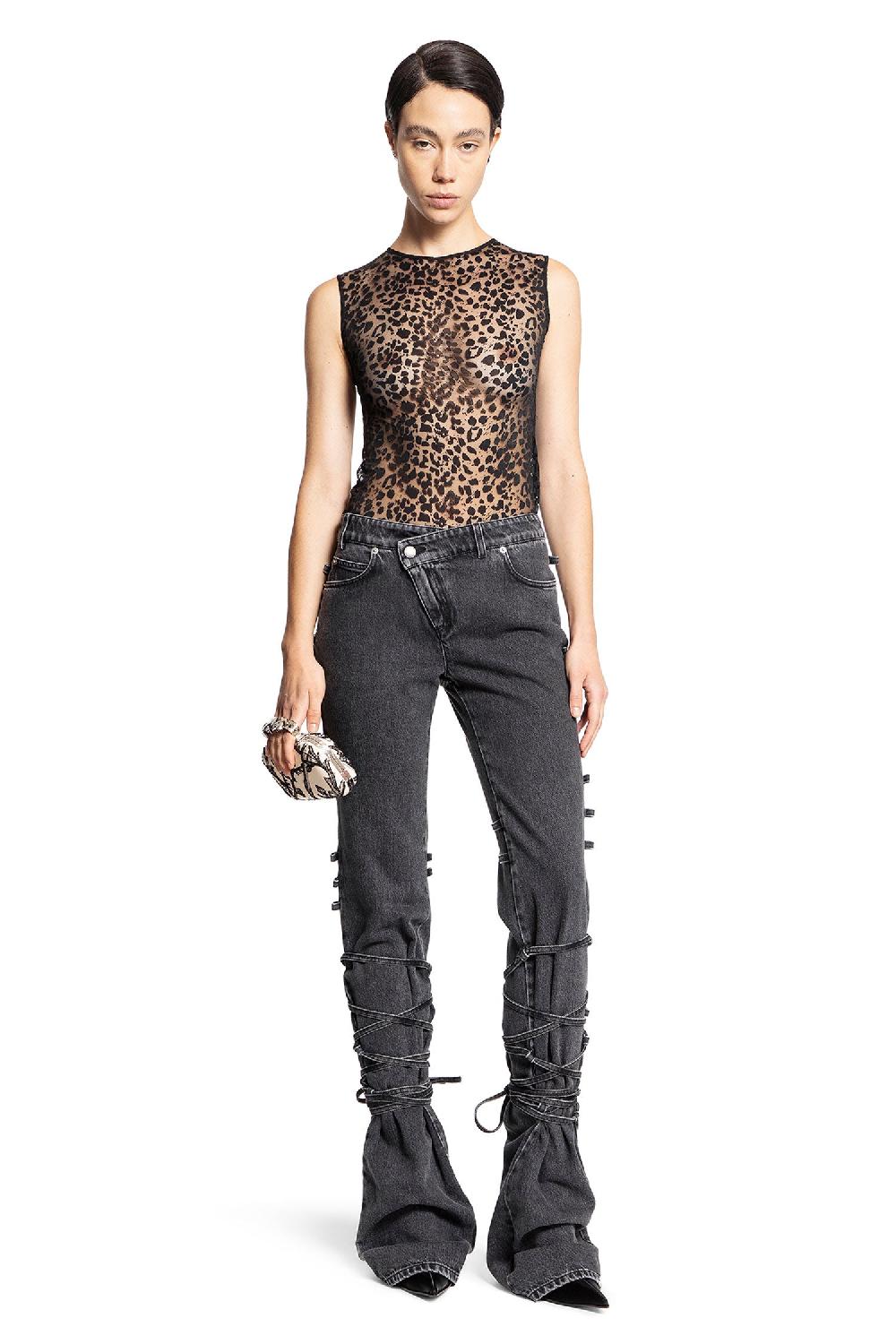 Antonioli ALEXANDER MCQUEEN WOMAN BLACK TOPS Pezzi Unici