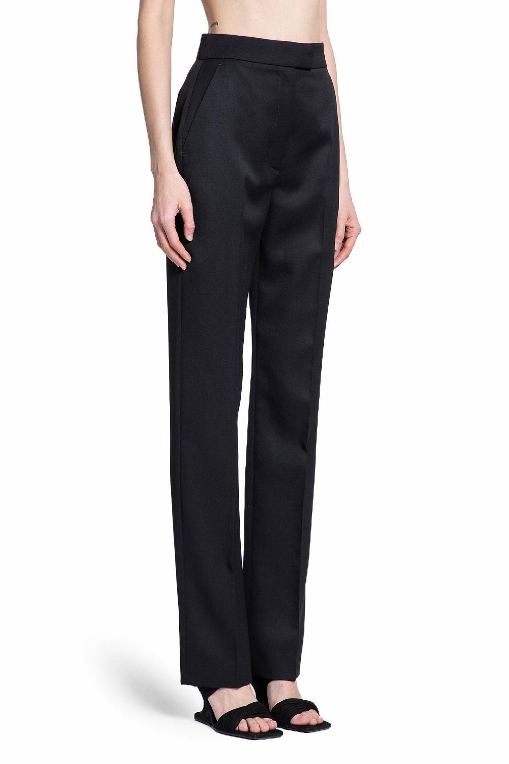 Antonioli ALEXANDER MCQUEEN WOMAN BLACK TROUSERS Negozi Online